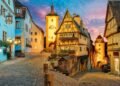 Schönste Kleinstädte Deutschlands – historische Altstadt von Rothenburg ob der Tauber