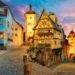 Schönste Kleinstädte Deutschlands – historische Altstadt von Rothenburg ob der Tauber