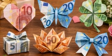 geldscheine falten einfach und schnell